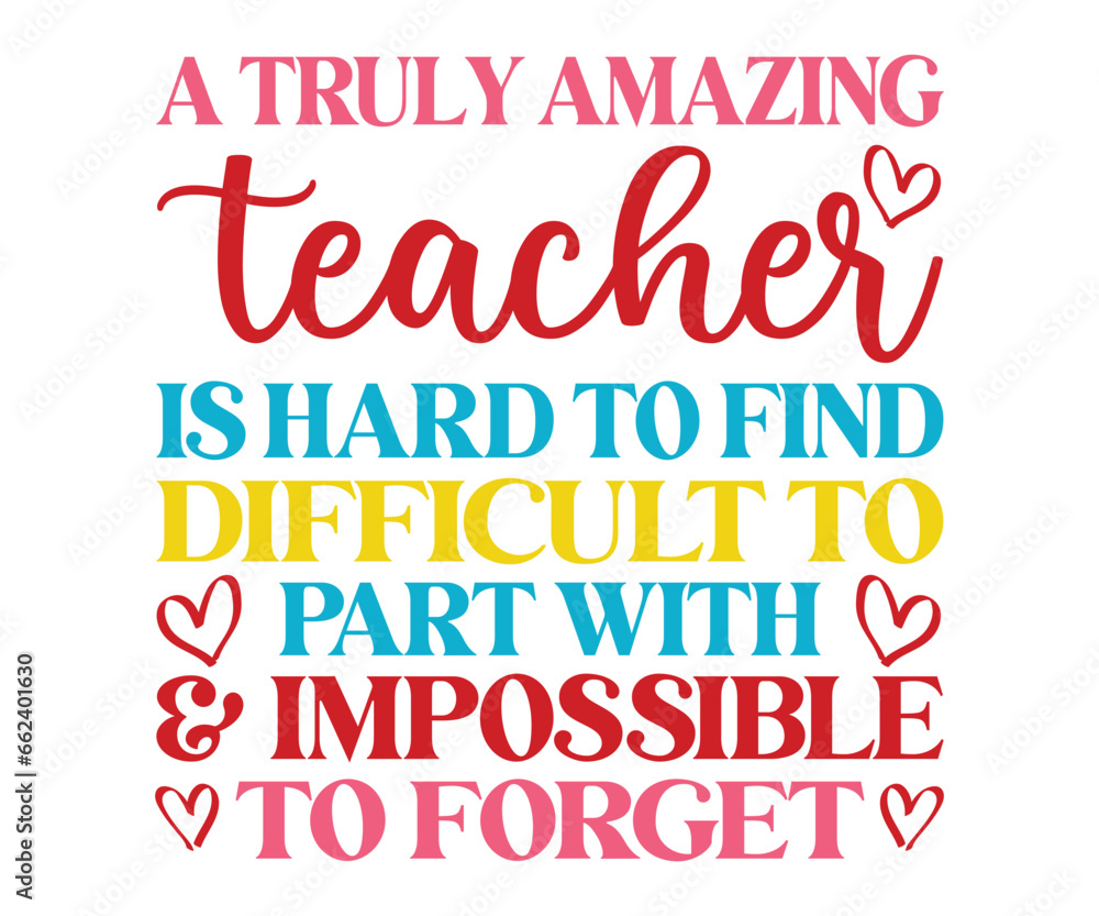 a truly amazing teacher is hard to find  svg,Teacher Name, Cricut,kind svg,pillow,Coffee Teacher,Life,School,Funny svg,School Gift,Design