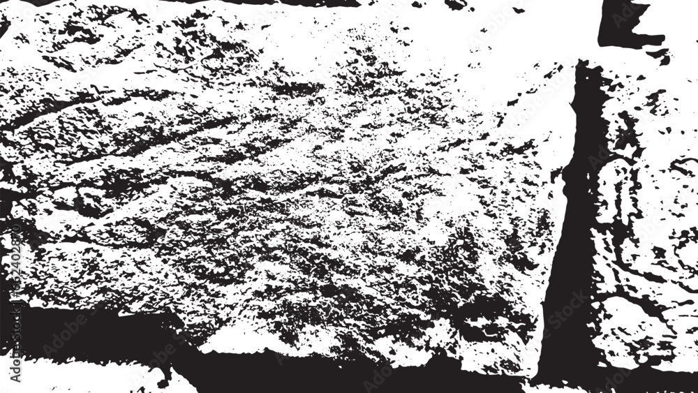 Fototapeta premium rusted brick black and white texture pattern
