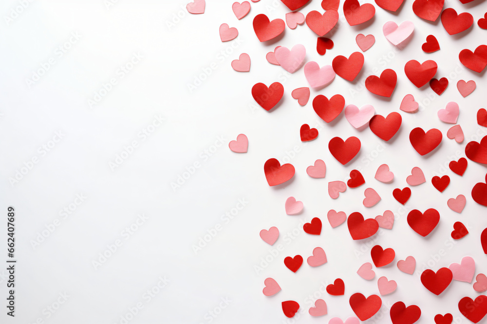 Hearts Valentine's Day Background