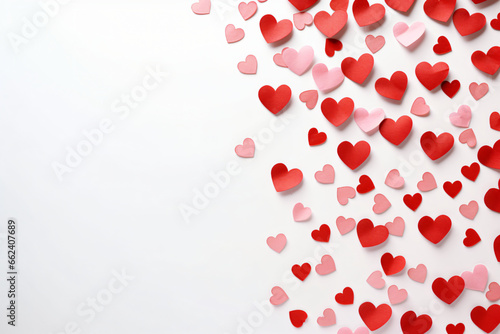 Hearts Valentine's Day Background
