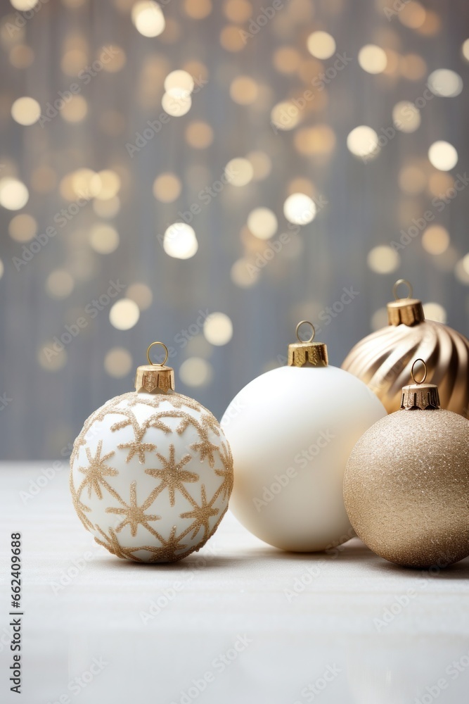 christmas decor with copy space christmas decor with copy space