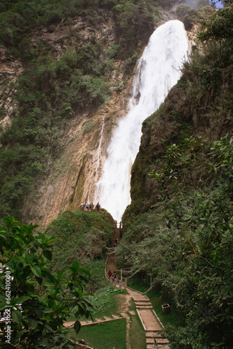 Chiflon Waterfall Chiapas  Mexico