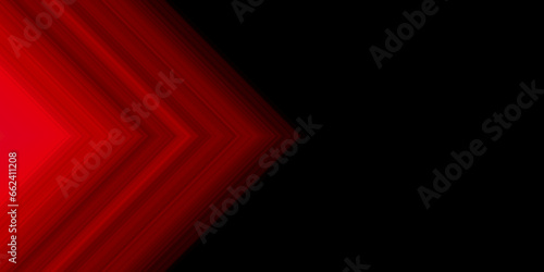 Czerwono czarne tło gradientowe w geometryczny wzór. Kolorowa ilustracja do projektu z miejscem na tekst
