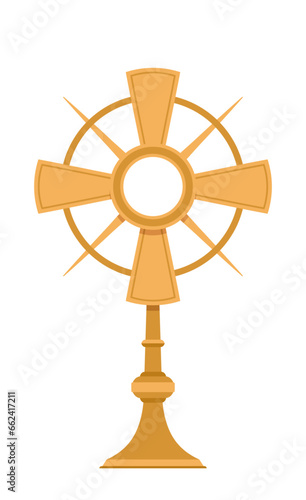 Monstrance for Eucharistic Adoration - modern style