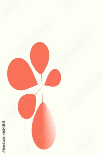 simple abstract drawing, minimal design 