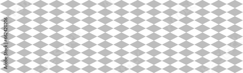 Obraz na płótnie harlequin seamless pattern. rhombus background vector w salonie