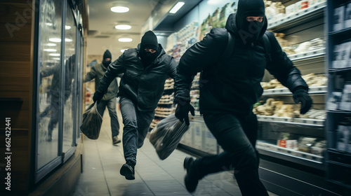 Caught in the Act: Retail Robbery Scrutinized, Generative AI.