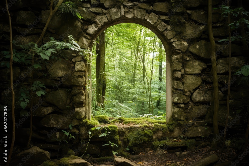 Ragical Window Overlooking Fairy Forest
