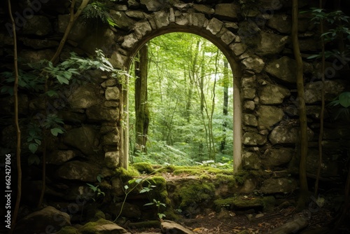 Ragical Window Overlooking Fairy Forest