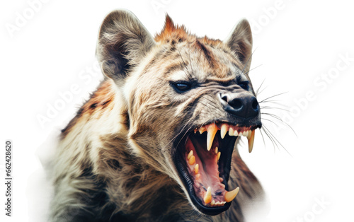 Nature's Roaring in the Wild on a Clear Surface or PNG Transparent Background.