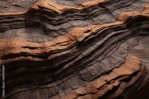 Bumpy ridges and grooves mark the foreign terrain's rocky crust.