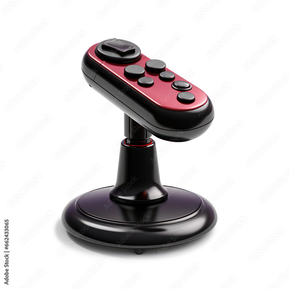 Game joystick manipulator for games with console, computer, isolated on a white background Game joystick manipulator for games with console, computer, isolated on a white background