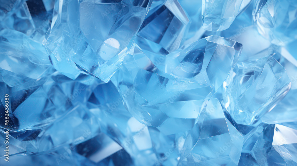 Minimalistic blue ice texture with delicate geometric shapes Minimalistic blue ice texture with delicate geometric shapes