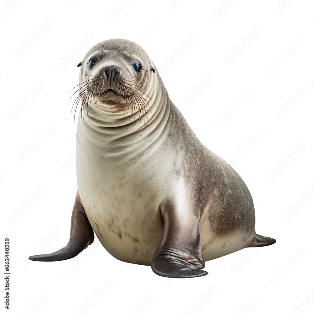 Naklejka premium Seal clip art
