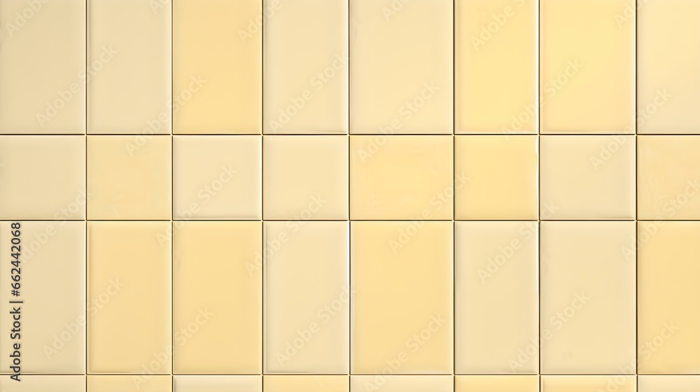 Pattern of Ceramic Tiles in light yellow Colors. Top View Pattern of Ceramic Tiles in light yellow Colors. Top View
