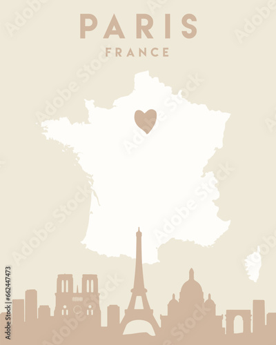 Iconic landmarks such as the Eiffel Tower and the Arc de Triomphe