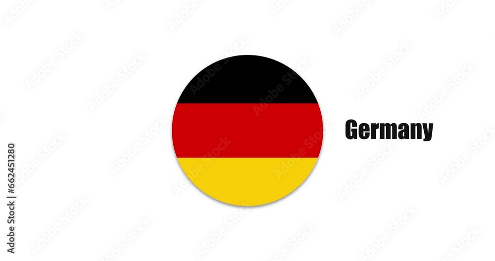 Germany flag icon, Western Europe Germany flag icon, Western Europe