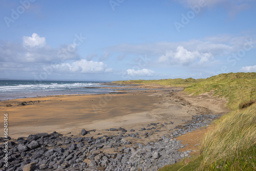 Ireland  Fanore - September 29 2023  Wild Atlantic Way scenic road - Fanore Beach 