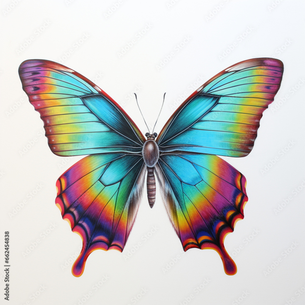 Rainbow butterfly Rainbow butterfly