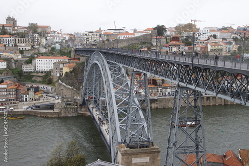 Architecture in the town of Porto, Portugal