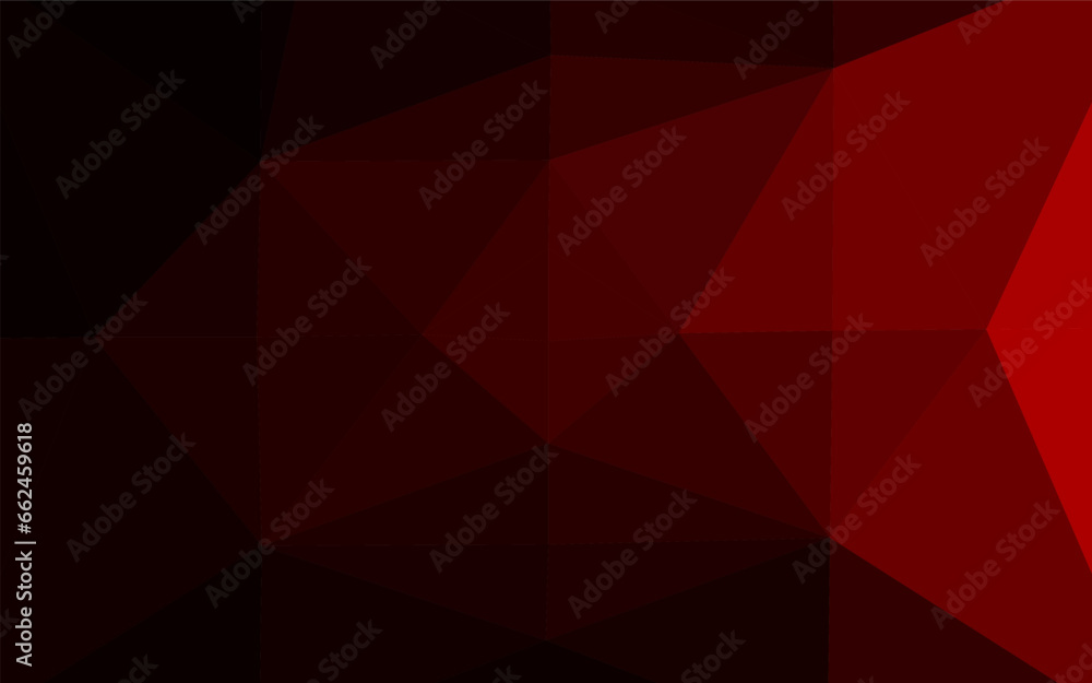 Dark Red vector shining triangular background. Dark Red vector shining triangular background.