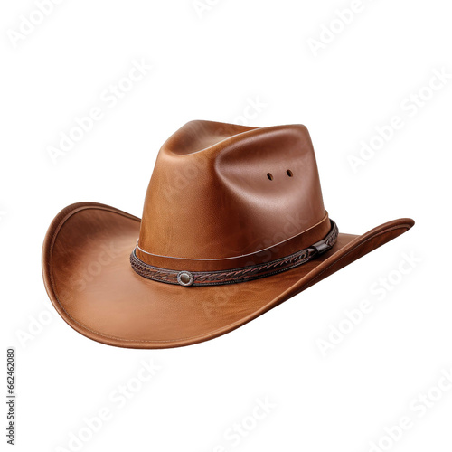 cowboy hat isolated on transparent background