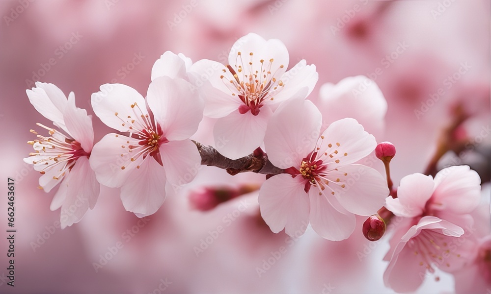 Branch of cherry blossom tree Branch of cherry blossom tree