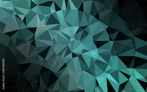 Light BLUE vector abstract mosaic pattern.