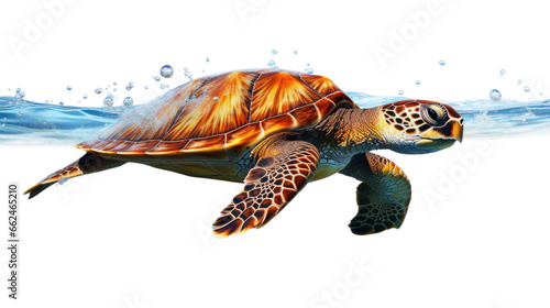 turtle on a transparent background