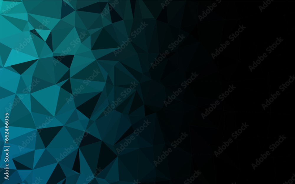 Light BLUE vector abstract mosaic pattern. Light BLUE vector abstract mosaic pattern.