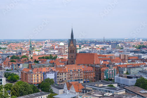 Stadt-Panorama von Hannover