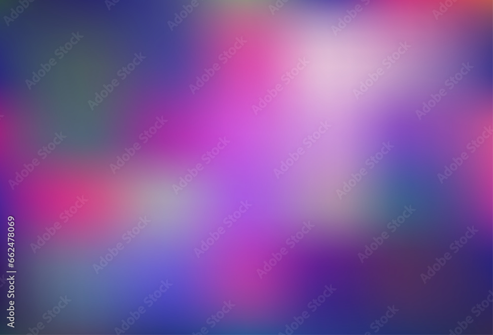 Light Purple vector blurred bright template.