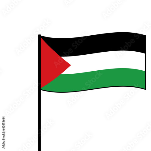 Palestine Flag vector/PNG 