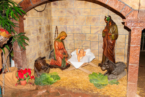 Photography Christmas Nativity Scene
