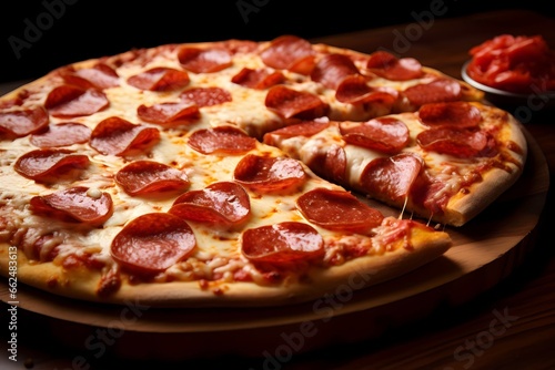 Cheesy Pepperoni Pizza