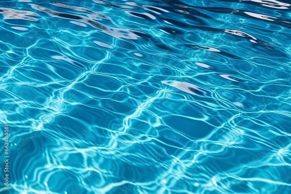 Blue rippled water background. Swimming pool rippled water background. Blue rippled water background. Swimming pool rippled water background.