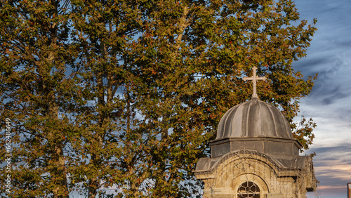 Bell Tower Of Ayia Efimia Greek Orthodox Church, Kadikoy, Istanbul, Turkey photo