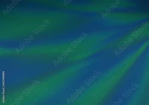 Light BLUE vector blurred and colored template. © Dmitry