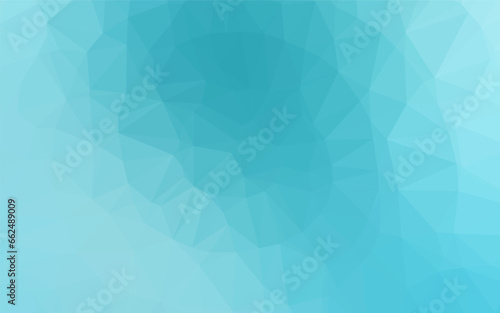 Light BLUE vector abstract mosaic pattern.