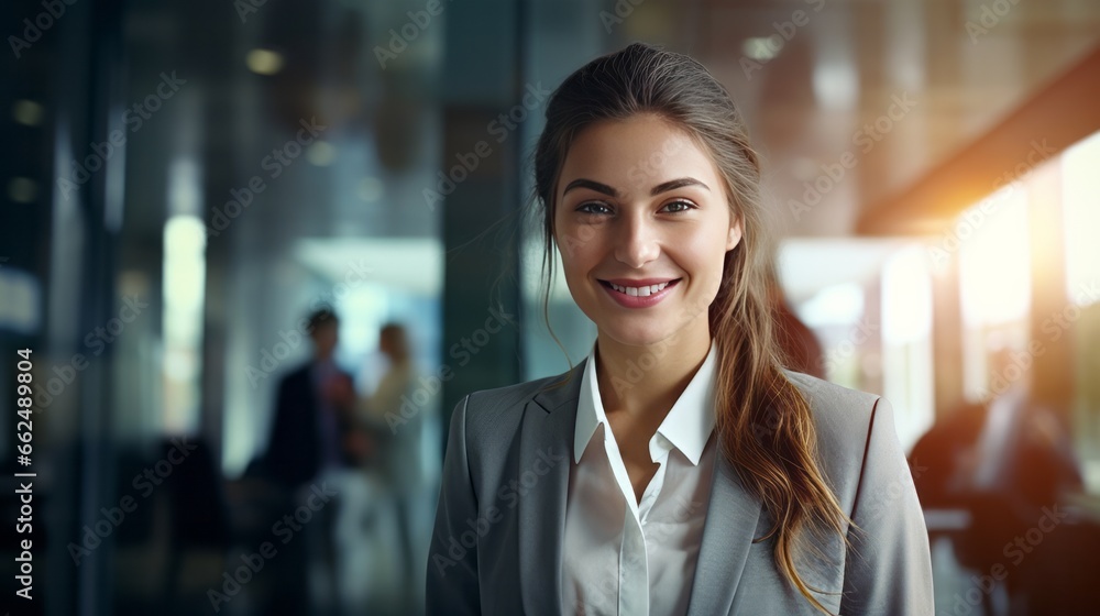 Photo of a confident businesswoman posing for the camera with a smile Photo of a confident businesswoman posing for the camera with a smile