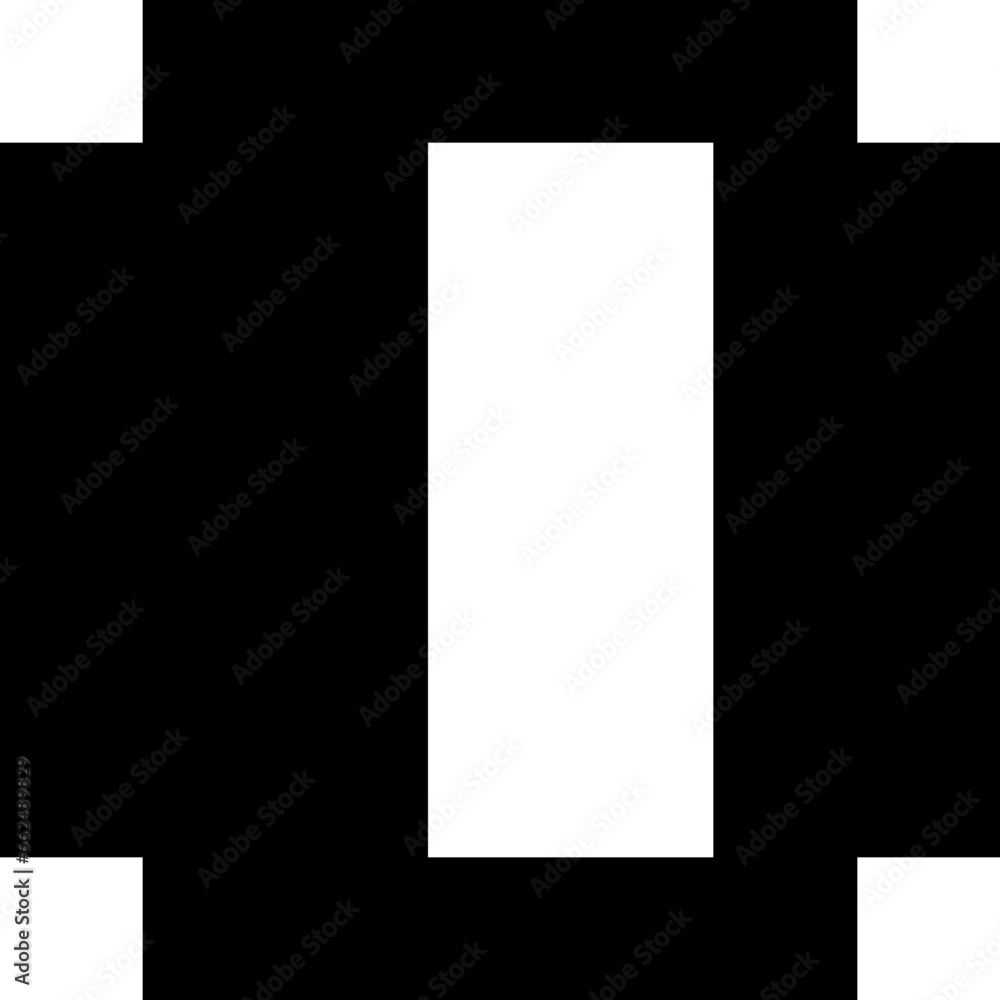 Gameboy Pixel Game Text Font black and white vector design Gameboy Pixel Game Text Font black and white vector design