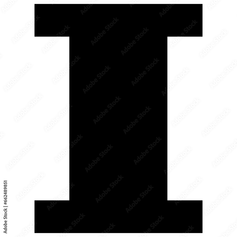 I Gameboy Pixel Game Text Font black and white vector design