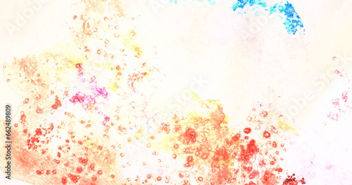 Abstract design watercolor picture painting illustration background © Yuriy