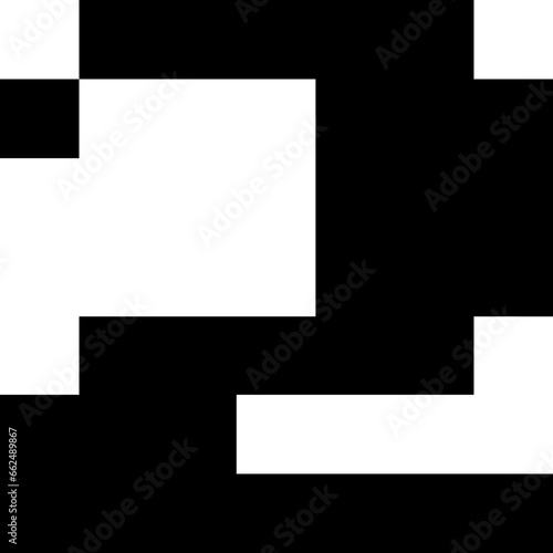 2 Gameboy Pixel Game Text Font black and white vector design