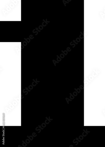 1 Gameboy Pixel Game Text Font black and white vector design
