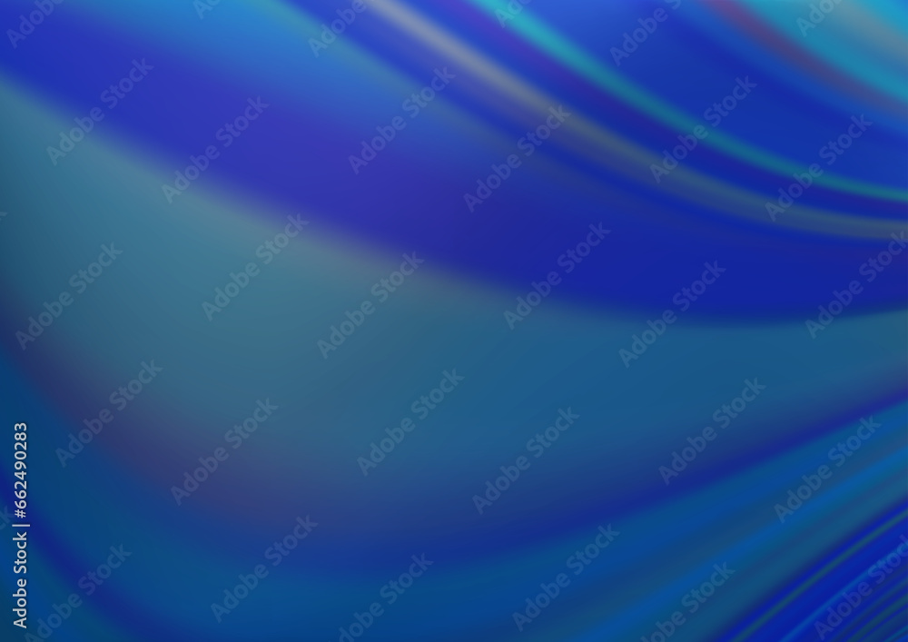 Fototapeta premium Light BLUE vector bokeh pattern.