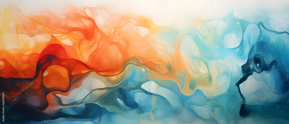 Abstract art, watercolour effect Abstract art, watercolour effect