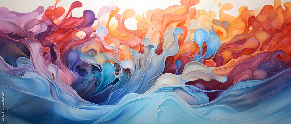 abstract colorful background with waves abstract colorful background with waves