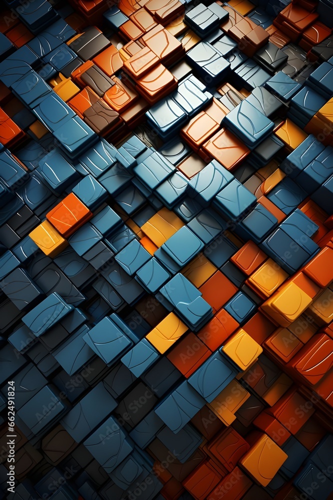 abstract background with squares abstract background with squares