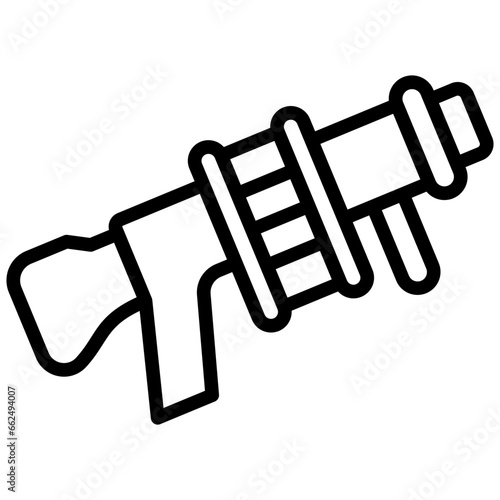 Grenade Launcher icon are typically used in a wide range of applications, including websites, apps, presentations, and documents related to military topics.